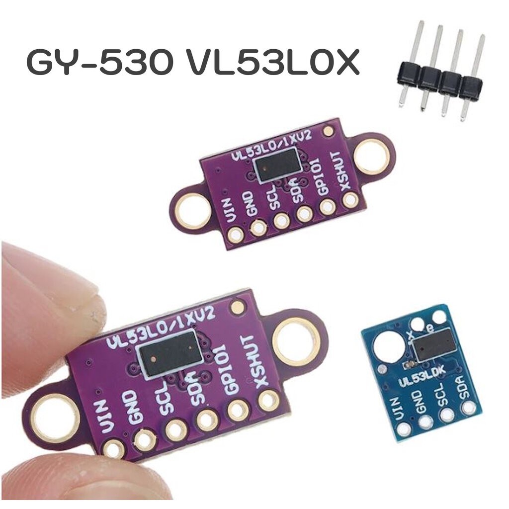 VL53L0X Time-of-Flight (ToF) Laser Ranging Sensor GY-530 GY-VL53L0XV2 Laser Distance Module I2C IIC