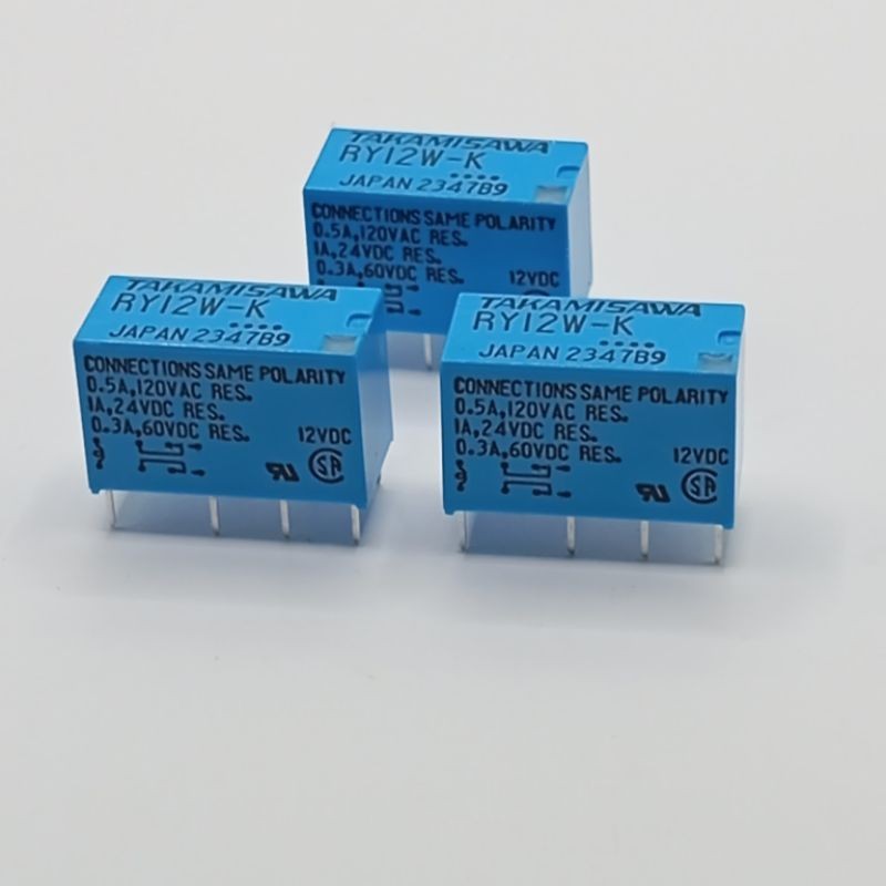 จากไทย รีเลย์ RY12W-K 8ขา 12VDC RY12W-K ออกบิลได้ค่ั