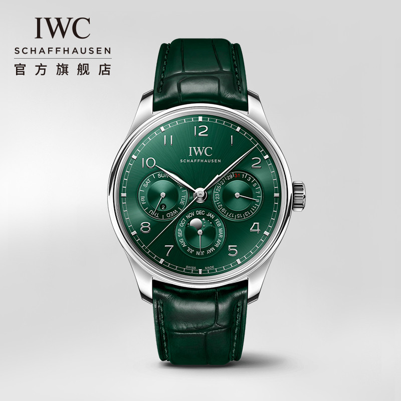 Iwc IWC IWC IWC Portugal Series Perpetual Calendar นาฬิกาข้อมือ 42 Mechanical Watch Swiss Watch สําหรับผู้ชาย สินค้าใหม่344207