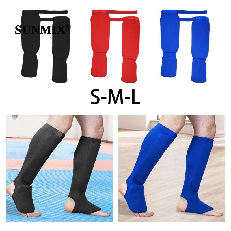 [ Shin Guard, Instep Guard, Protection for Men And Women, Leg Guard ฝึกมวย, ซ้อมมวย, ศิลปะมวยไทย