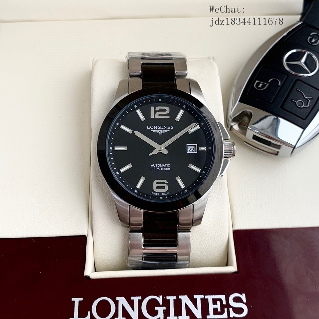 Longines Concas Sports Series L3.676.4.58.6 นาฬิกากลไกผู ้ ชาย