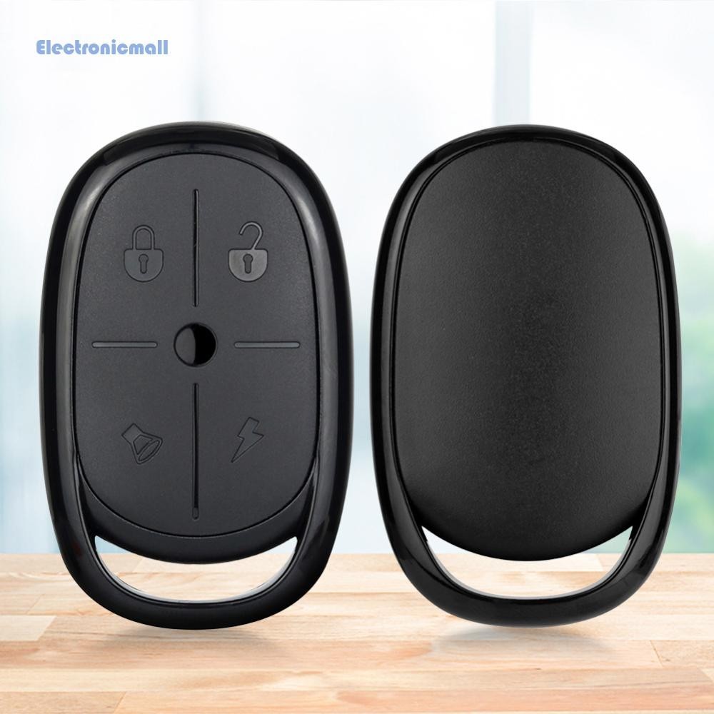 [ElectronicMall01.th] รีโมตกุญแจรถยนต์ 4 ปุ่ม 315MHZ 433MHZ 418MHZ 430MHZ สําหรับสวิตช์ประตูโรงรถ