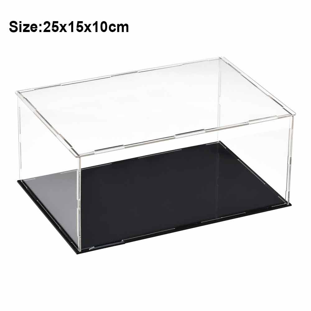 Acrylic Display Case Dustproof Protection Showcase Cube Collectibles Show Box