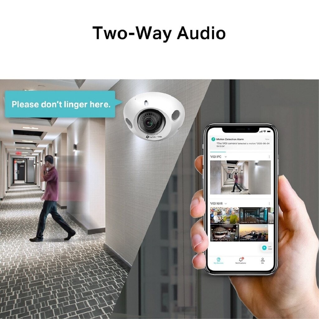 TP-LINK VIGI C230I MINI 3MP IR MINI NETWORK CAMERA กล้องวงจรปิดภายใน