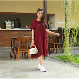 (PROMO) Daster Fuji Crinkle Airflow Premium Terbaru dan Termurah terbaru 2025 kekinian / Dress Fuji.
