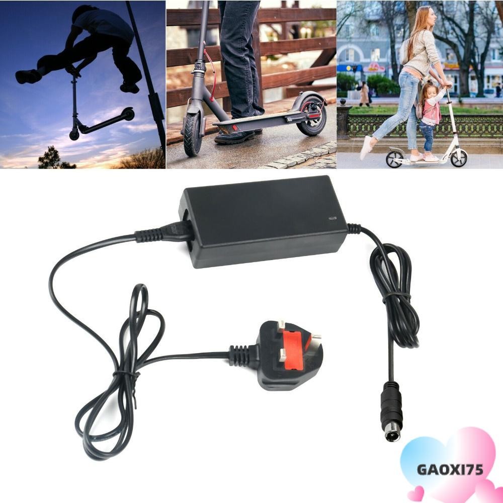 Gaoxi75 สกู๊ตเตอร์ไฟฟ้าแบตเตอรี่ Charger Professional Li-on แบตเตอรี่ไฟฟ้าจักรยานสายไฟสําหรับ M365/ 