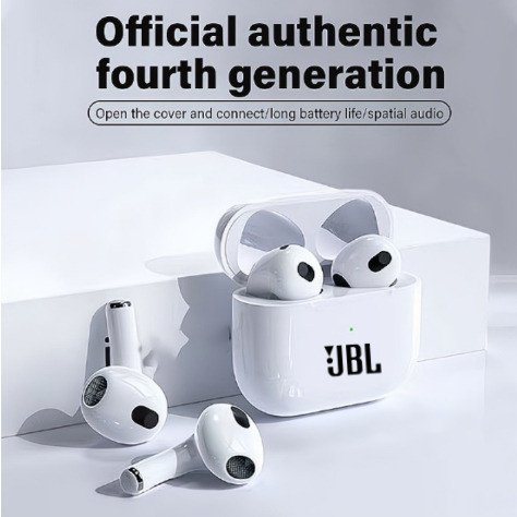 Air/inP ods 4th Gen headphones premium หูฟังไร้สายพร้อมไมโครโฟน Bluetooth earbud v5.4