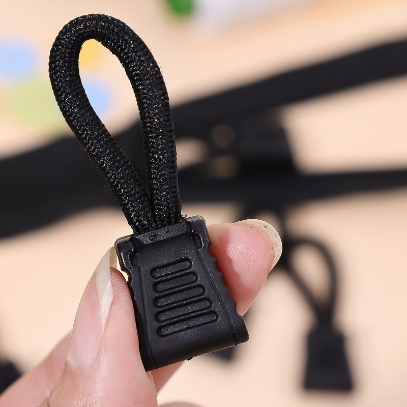 5ชิ้นถอดซิปดึง-ซิปจบพอดีเชือกแท็กผู้ให้บริการ-ป้องกันการสูญเสียซิปดึง-อุปกรณ์เย็บผ้าทําเอง-มินิซิปสายแท็บหัวเข็มขัด-กระเป๋าเป้สะพายหลังกระเป๋าเดินทางดึง - รูปที่ 4