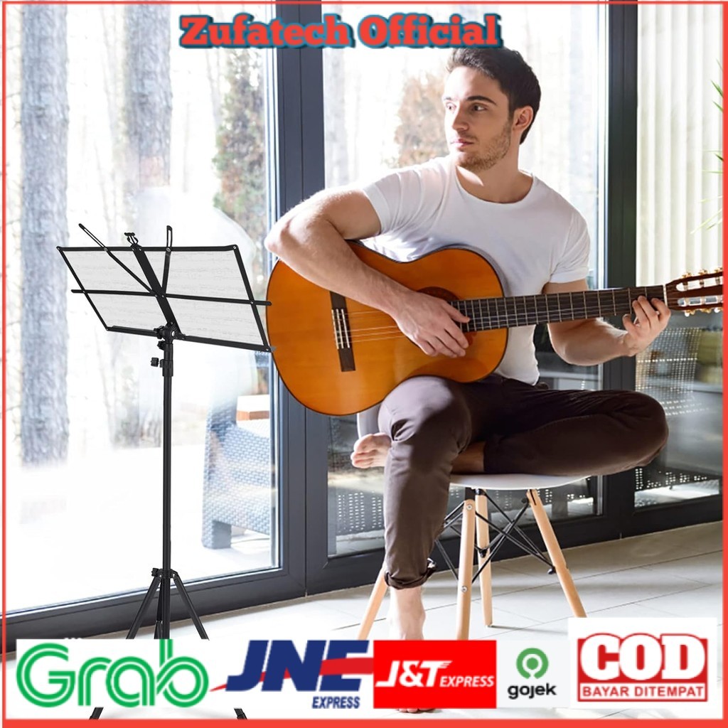 TaffiSTUDIO Sheet Music Score Stand - CM-001 - สีดํา - OMHAS7BK