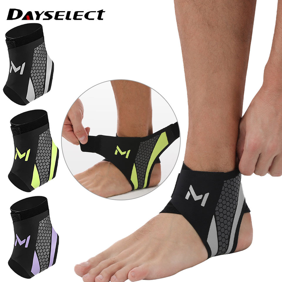 Dayseelect 1 ชิ้น Y-shaped Ankle Support Basketball Football Running Sports Thin Foot Protection