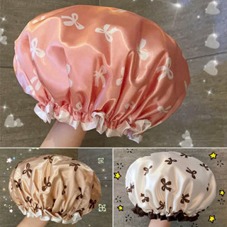 หมวกน้ํามันอบโบว์ผมกุทัณฑ์ดูแลหลักฐานอุปกรณ์กันฝุ่นสองชั้นกั…