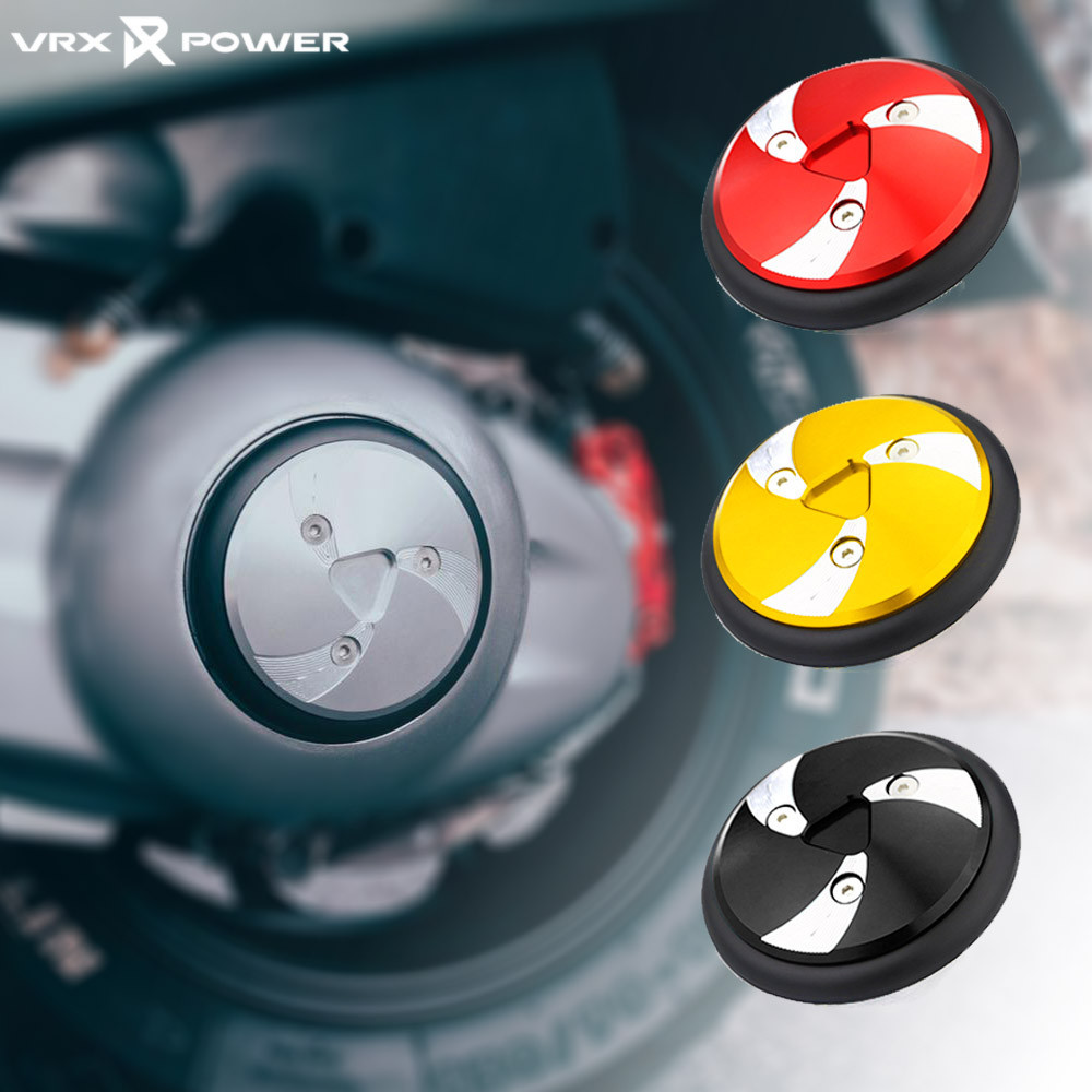 ฝาครอบเครื่องยนต์ CNC หมุนได้ สําหรับรถจักรยานยนต์ Vespa GTS 300 IE GTV Sei Giorni 2013-2018