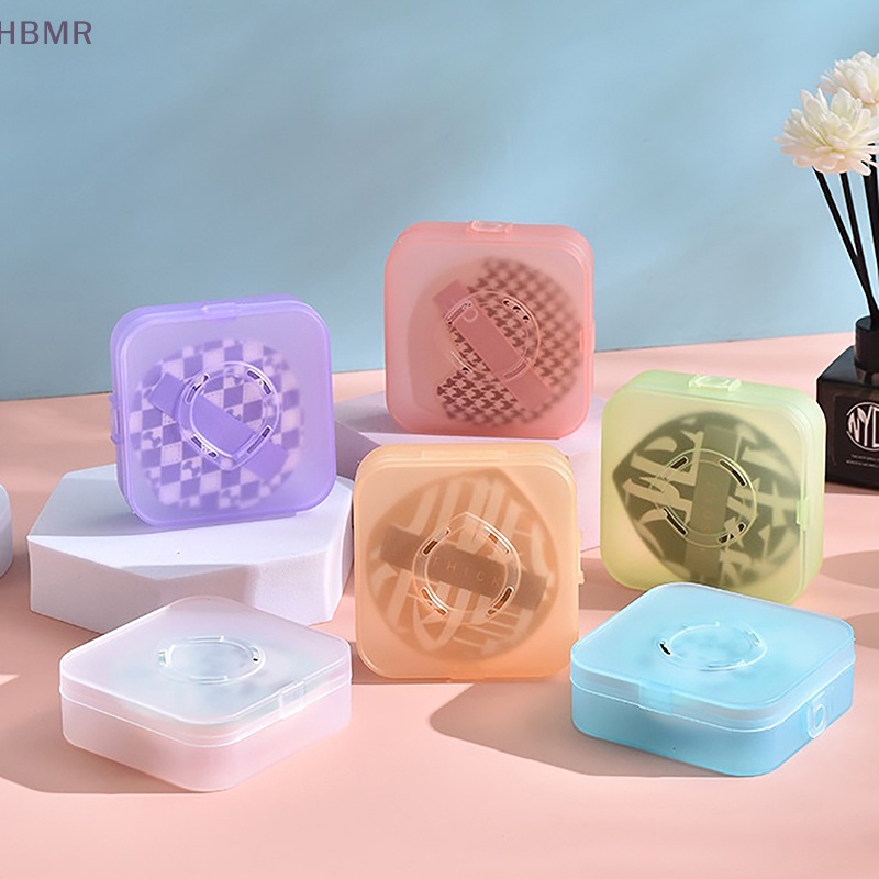 [HBMR] กล่องพัฟเปล่า แบบพกพา สําหรับใส่เครื่องสําอาง บีบีครีม รองพื้น 1 ชิ้น HL