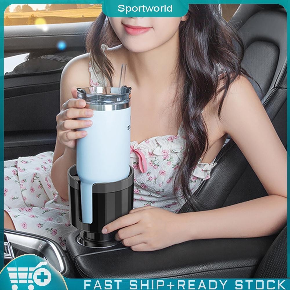 ❀Sportworld【พร้อมส่ง】ที่วางแก้วในรถยนต์ – ที่วางแก้วในรถยนต์ แบบขยาย พร้อมฐานปรับได้ (สีดําด้าน) #F ราคา ถูกที่สุด ดีลบีเคเค แกลเลอรีภาพที่ 3