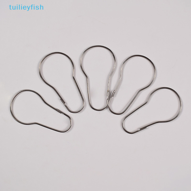 [tuilieyfish] ห่วงคาราบิเนอร์ คาราบิเนอร์ เปิดม่านหน้าต่าง อุปกรณ์เสริม สําหรับอาบน้ํา 10 20 ชิ้น [IH] ราคา ถูกที่สุด ดีลบีเคเค แกลเลอรีภาพที่ 4