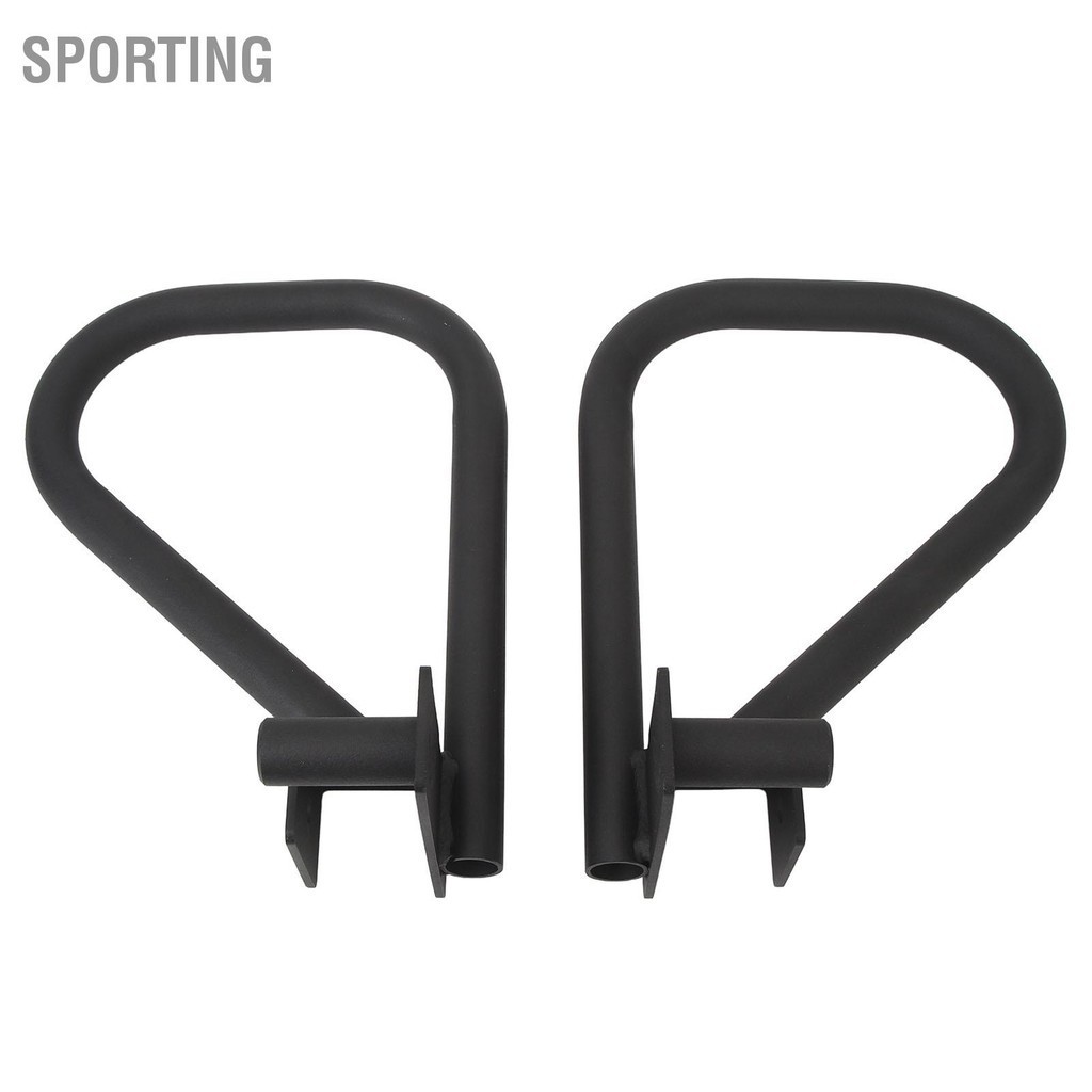 Sporting สิ่งที่แนบมาสำหรับฟิตเนส Dip Bar สำหรับ Power Cage Squat Rack เหล็ก Muti Grip Handles สำหรับการฝึกความแข็งแกร่ง