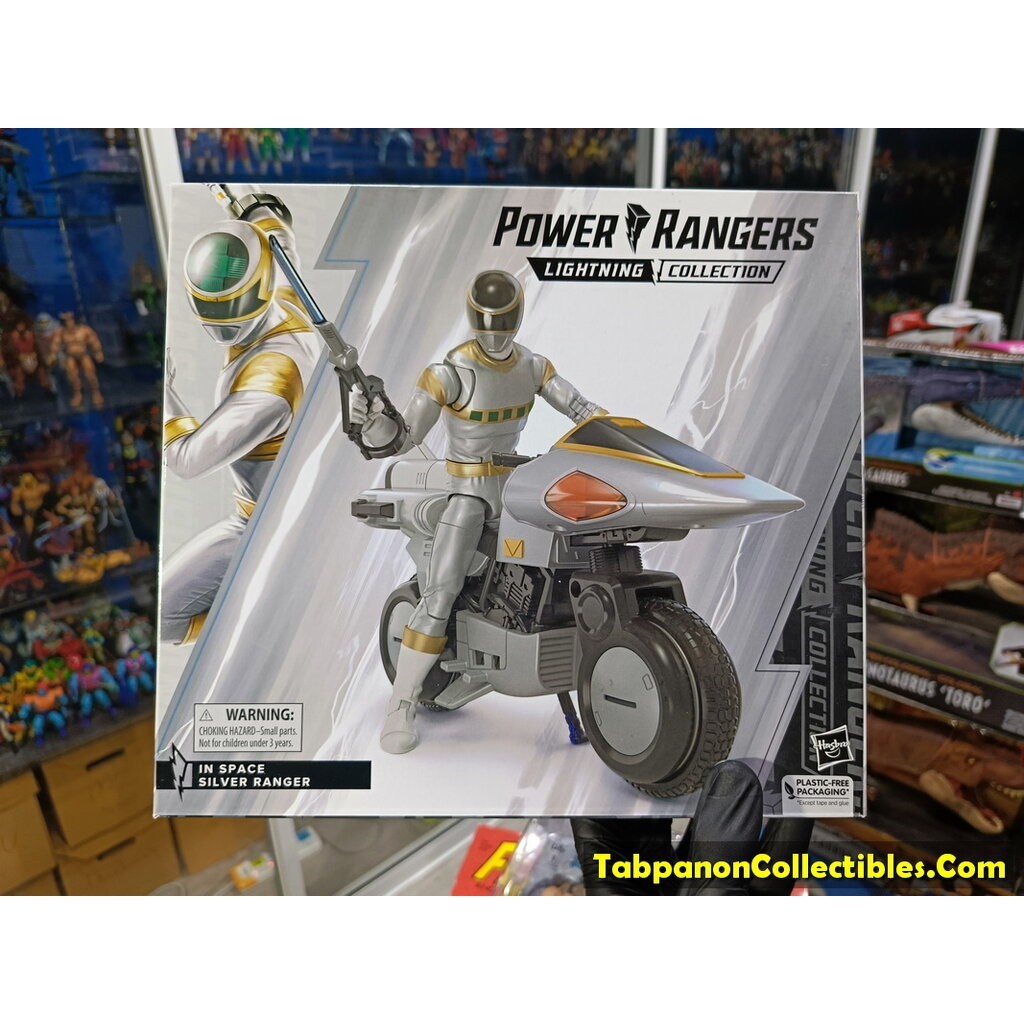 [2023.10] Hasbro Power Rangers Lightning Collection In Space Silver Ranger Deluxe 6-inch Action Figure