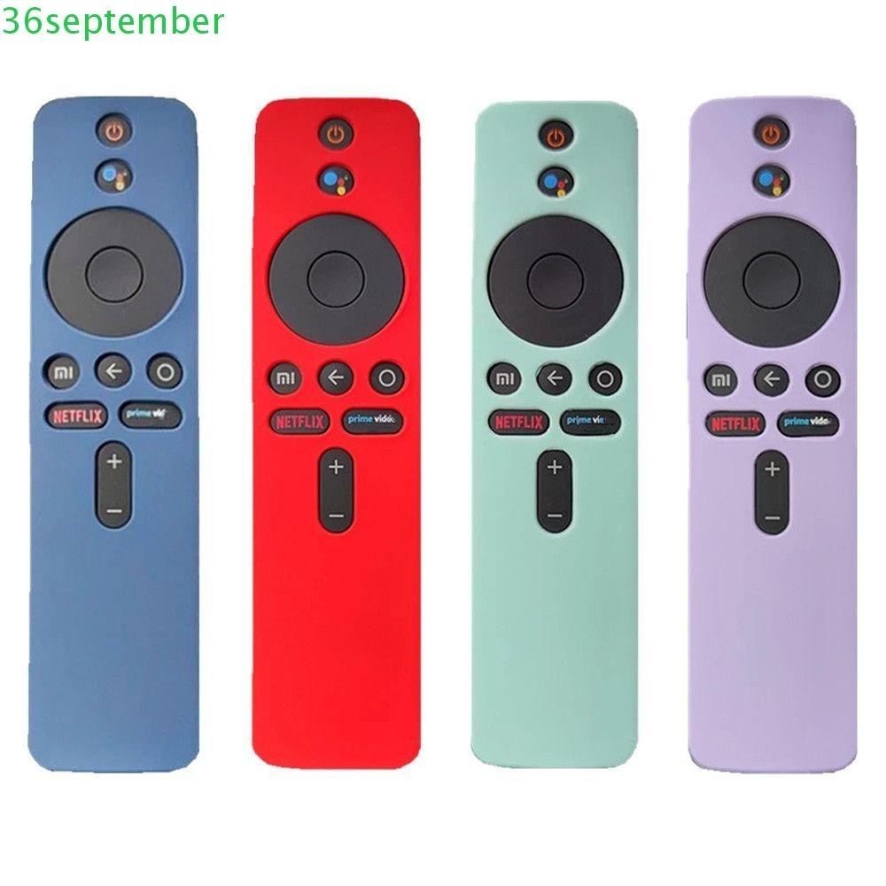SEPTEMBER Replacement Accessories Remote Control Case Shockproof For Xiaomi Remote Cover Silicone Remote Cover Anti-Drop For Xiaomi Mi Box 4X Silicone Dustproof TV Box Controller Case For Xiaomi Mi Box S Remotes Control Protector/Multicolor