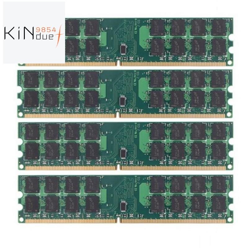 【kindue9854f】หน่วยความจํา 16gb 4X4GB PC2-6400 DDR2 800MHZ 240Pin สําหรับ AMD 1.8V SDRAM เฉพาะ AMD