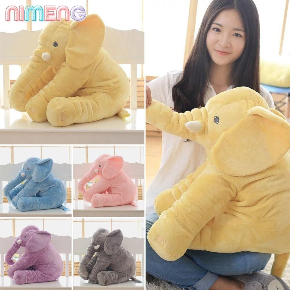 Nimeng หมอนตุ๊กตาช้างน่ารัก ขนาด 40 ซม. สําหรับงานวันเกิด งานแต่งงาน 1 ชิ้น