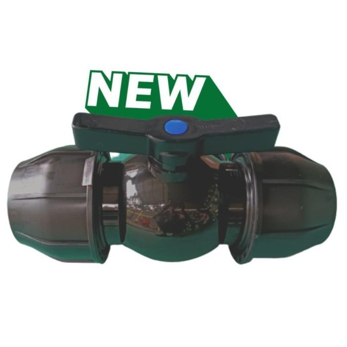 สต็อปก๊อกน้ําบอลวาล์ว Hdpe - 40 มม. 1-1/4"