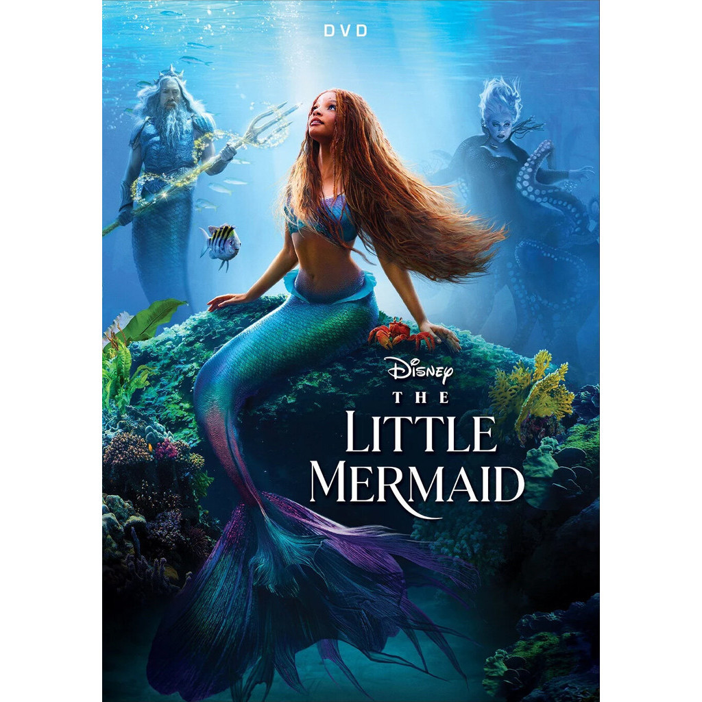 The Little Mermaid เงือกน้อยผจญภัย (2023) DVD หนังใหม่ มาสเตอร์ พากย์ไทย