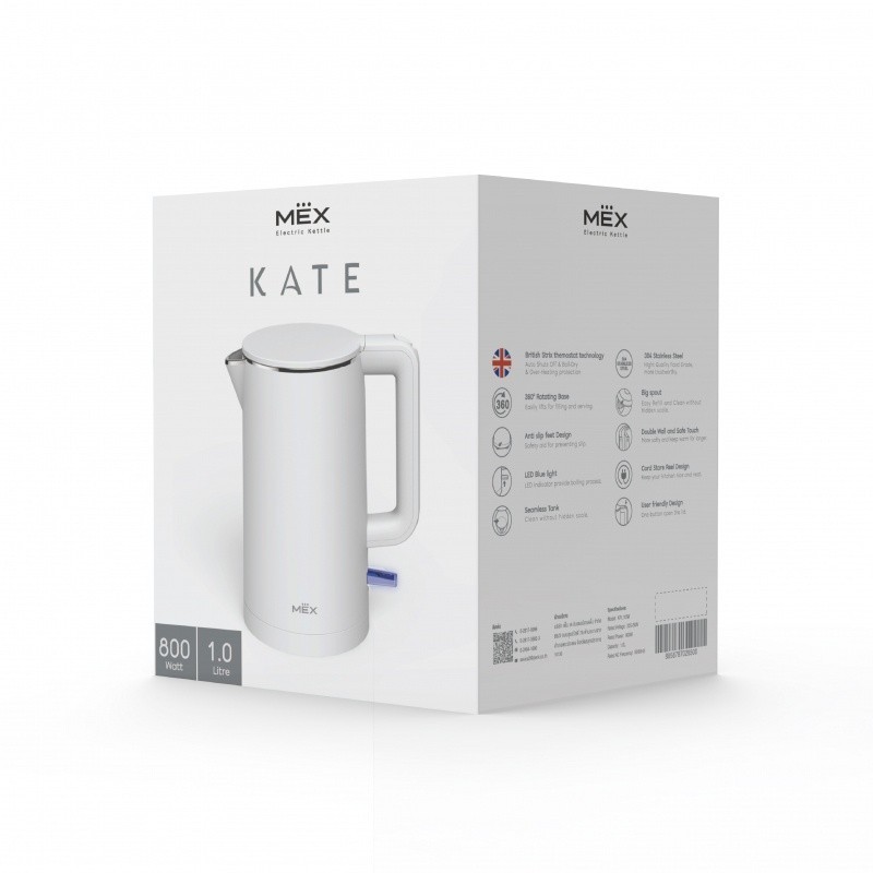 ถังต้มน้ำร้อน (MEX) กาต้มน้ำไฟฟ้า รุ่น KATE-KPL110W