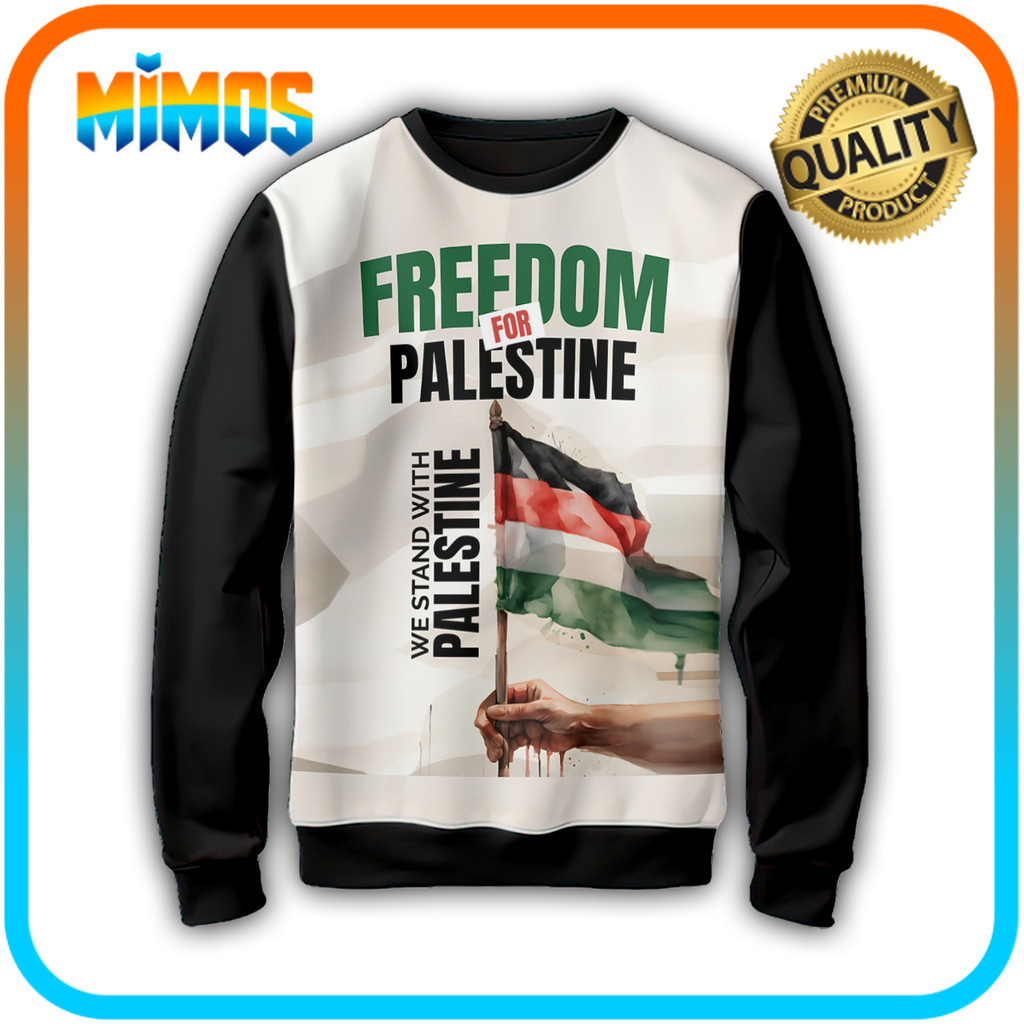 เสื้อสเวตเตอร์เด็ก S1204 Save Gaza 3D เกมเด็ก S1204 Save Gaza_SW เสื้อผ้าเกมสําหรับเด็ก 3D - Mimos