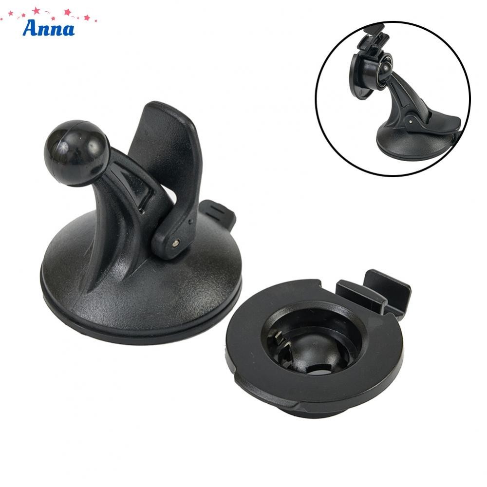 【Anna】For Garmin Nuvi 65 66 67 68 Suction Cup Mount Holder Black Plastic New