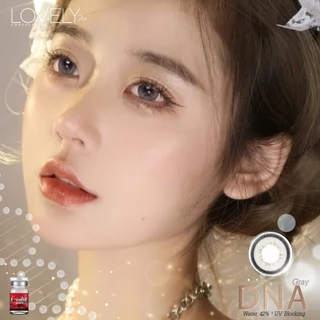 🔥คอนแทคเลนส์ - ขนาดบิ๊กอาย 💗Dna (Lovelylens) สี : Gray/ Brown