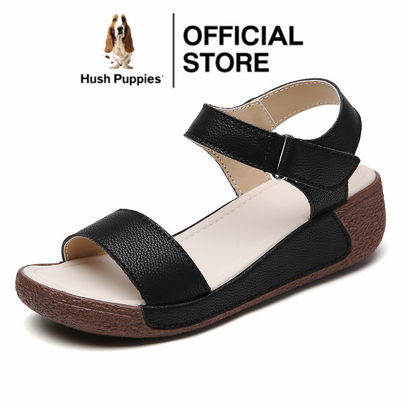 Hush Puppies รองเท้าโลฟเฟอร์ ส้นแบน แบบสวม สําหรับผู้หญิง
