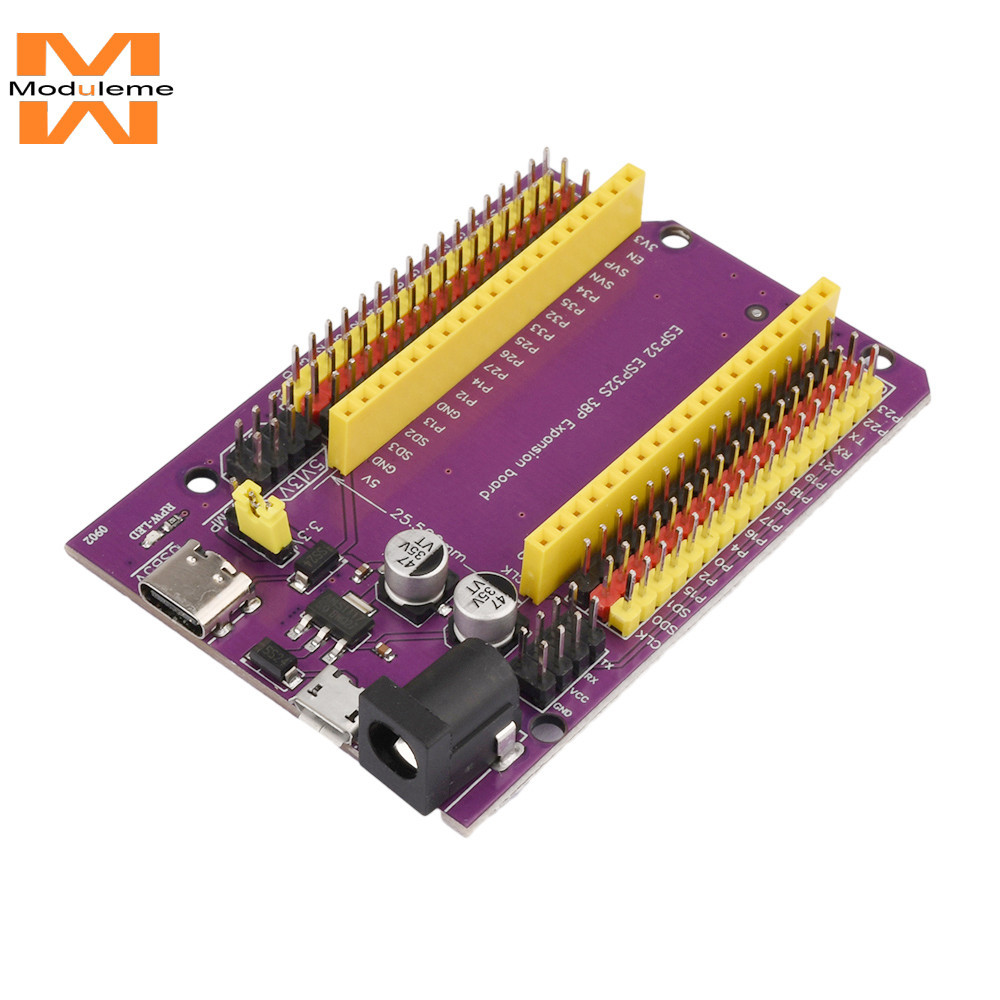 บอร์ดขยาย ESP32 Super Breakout Board 38PIN GPIO เอาท์พุท 3 แบบ สําหรับ ESP32-DevKitC ESP-WROOM-32 Bl