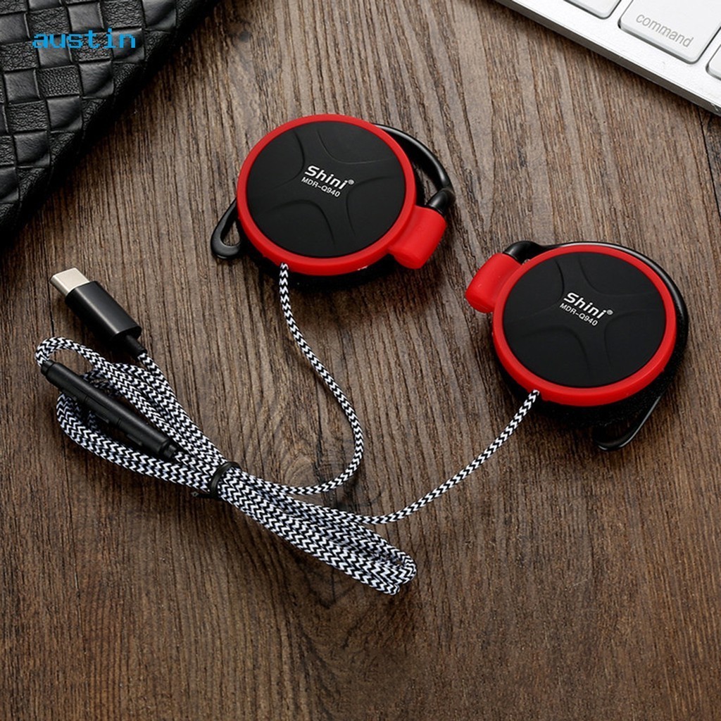 [AY] หูฟังแบบมีสาย ไมโครโฟนตัดเสียงรบกวน HiFi ปรับระดับเสียงได้ Type-C TPE สําหรับเล่นเกม