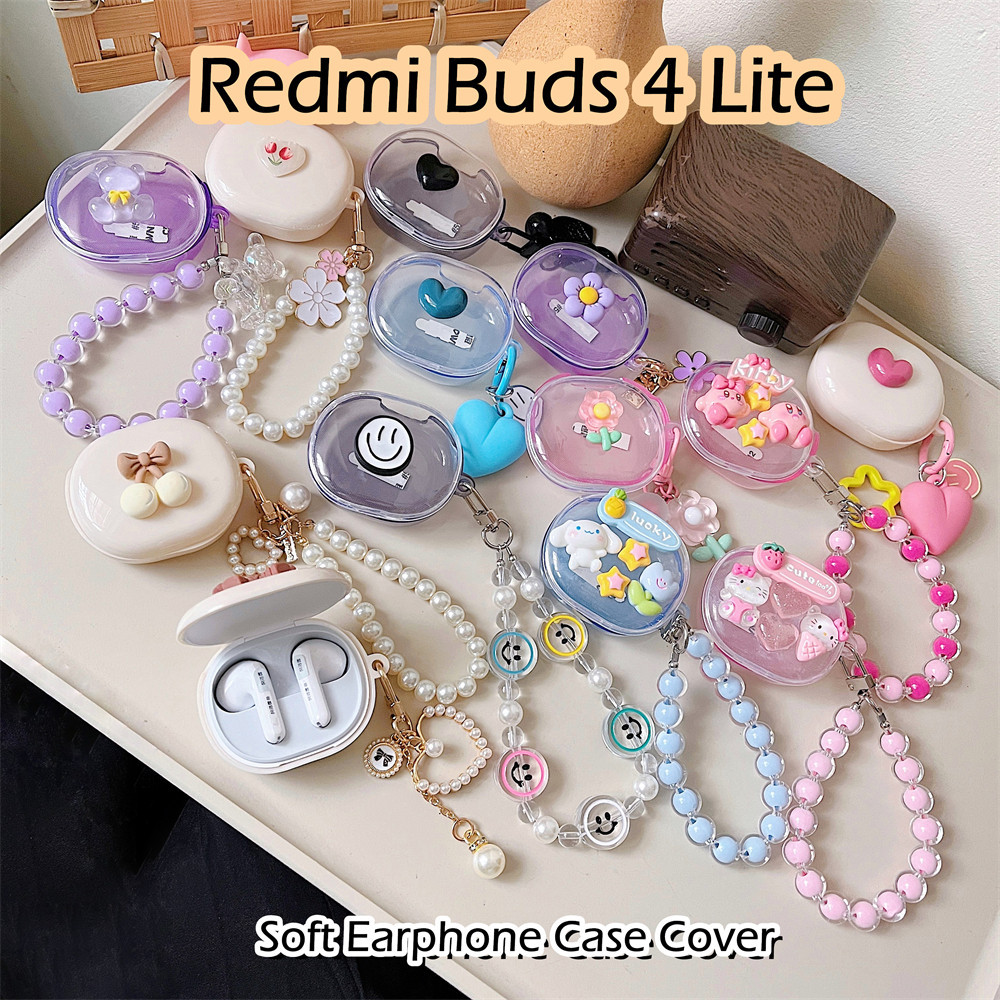 【Case Home】นําไปใช้กับ Redmi Buds 4 Lite เคส Case เคสหูฟัง การ์ตูนตลก ซิลิโคนนุ่ม เคส เคสหูฟัง