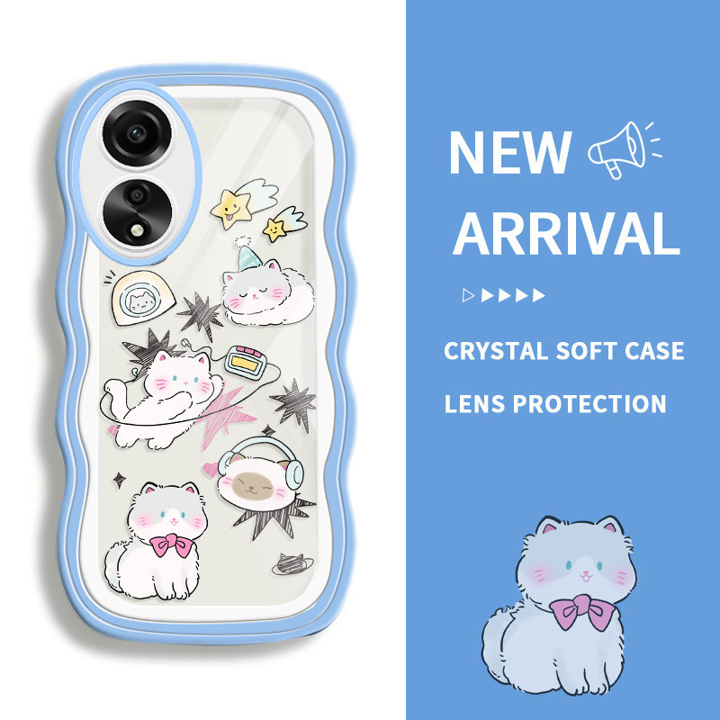 สําหรับOppo A78 4G A78 5G A79 2017 A83 สําหรับOppoA78 OPOP A78 0PP0 CPH1729 OPปลอกHP Softcase Kesing