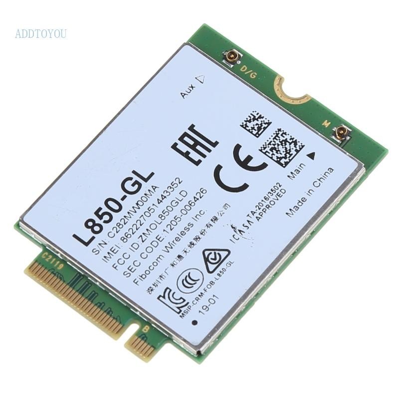 【3C】โมดูลการ์ดเซลลูลาร์ไร้สาย Fibocom L850-GL M 2 4G LTE สําหรับ Lenovo ThinkPad X1