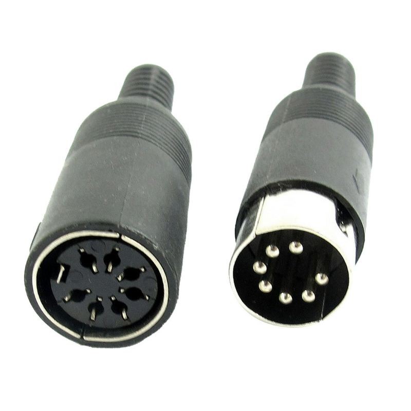 ปลั๊กดิน Din 3Pin 4Pin 5Pin 6Pin 7Pin 8Pin DIN ปลั๊กสายไฟพลาสติกจับสายพลาสติกจับ