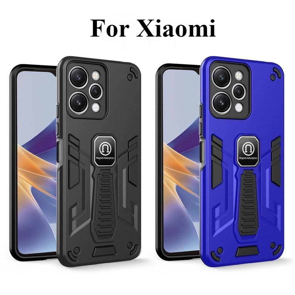 เคส XIaomi 14T / 14Tpro / 13T / 13Tpro / 12T / 12Tpro สำหรับเเสี่ยวมี่ แม่เหล็กหุ่นยนต์ มีขาตั้ง ตั้
