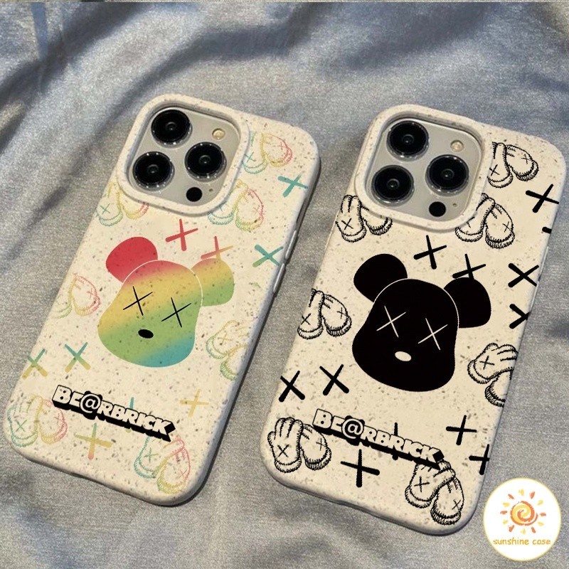 [ส่วนลด] เคสโทรศัพท์มือถือ แบบนิ่ม ลายการ์ตูนหมี เคส ไอโฟน 11 For iPhone12 13 14 15 Pro MAX X XS XR XS 7 8 Plus SE2020