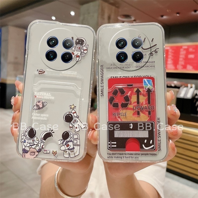 ใหม่ เคสโทรศัพท์ Phone Case Realme 12x 12+ 12 Pro+ Plus Realme C65 4G 5G เคสโทรศัพท์ มือถือแบบนิ่ม ลายการ์ตูนอนิเมะน่ารัก พร้อมช่องใส่บัตร สร้างสรรค์ สําหรับ 2024