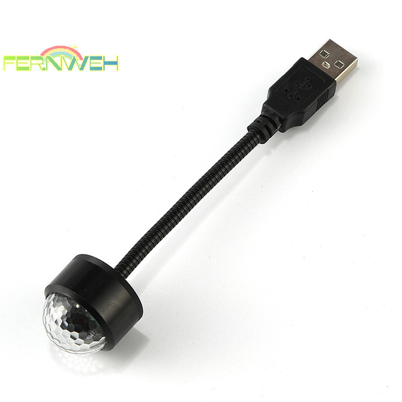 <Fernweh> โคมไฟโปรเจคเตอร์ USB รูปดาว หลากสีสัน สําหรับติดหลังคารถยนต์