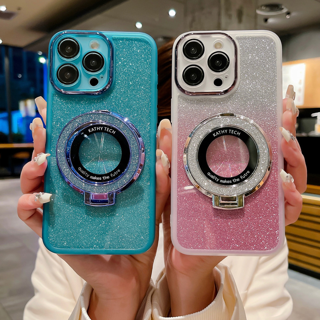 Xiaomi Redmi Note 15 14S 14 13 12 Pro Plus เคสโทรศัพท์มือถือแฟลชผงไฟฟ้าวงเล็บคงที่
