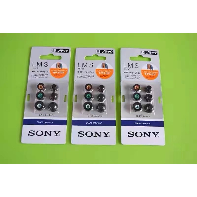 Sony WF-1000XM4 จุกหูฟังซิลิโคน 3 คู่ สําหรับ EP-EX11 Tf10 IM50 IE80 UE900 6 ชิ้น