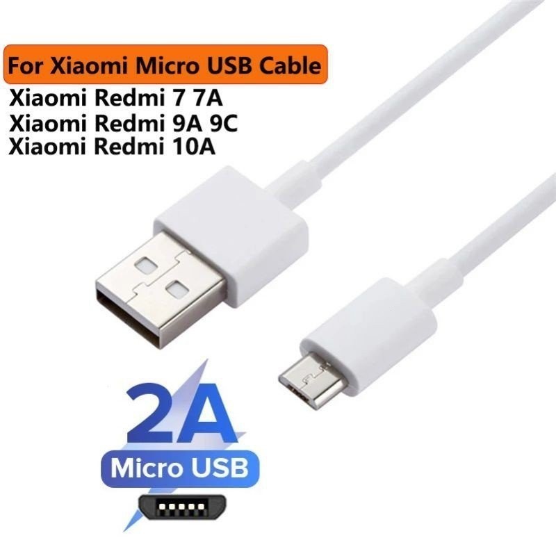 สายชาร์จ Micro USB ชาร์จเร็ว สําหรับ Xiaomi Redmi A1 10A 9A 9C 7 7A