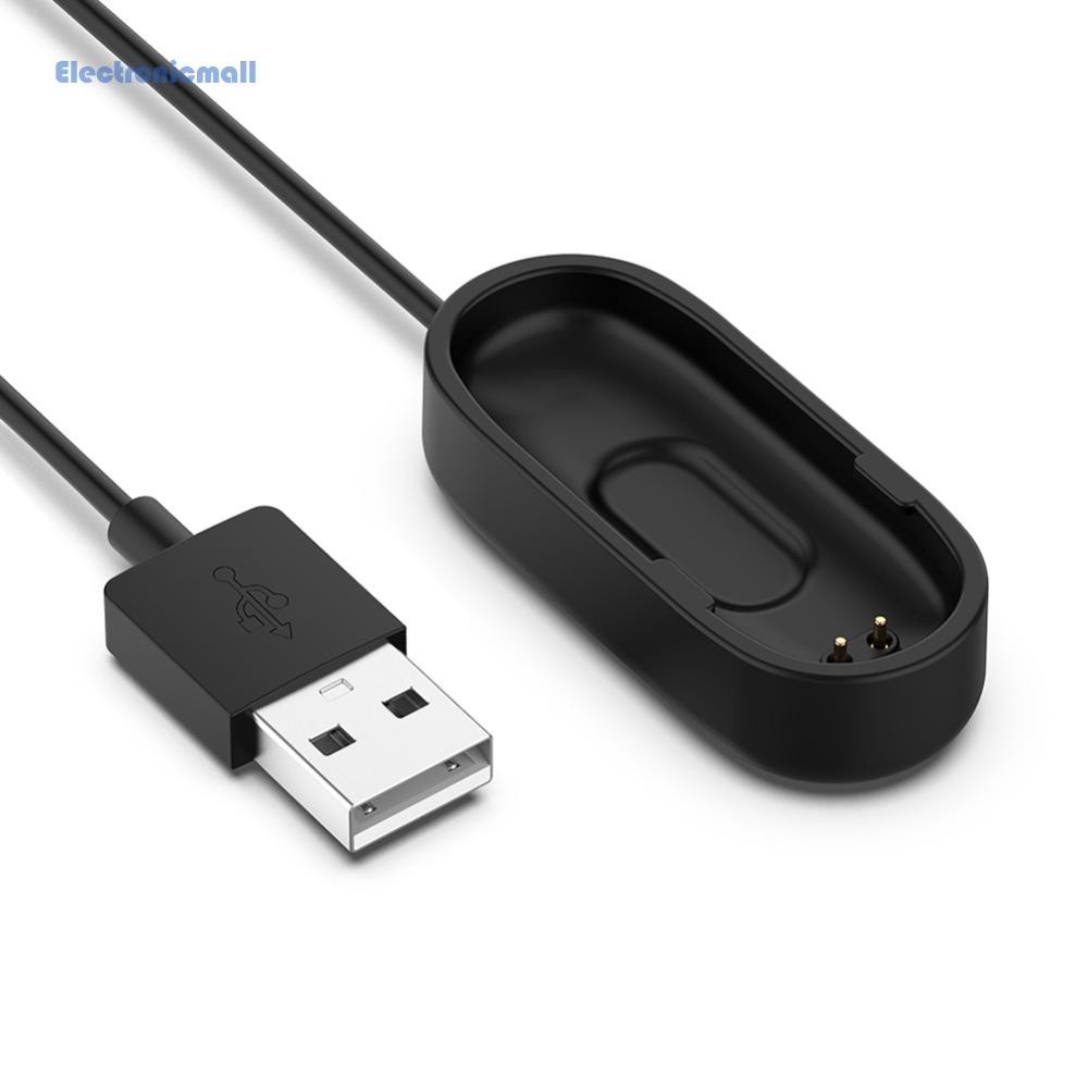 [ElectronicMall01.th] แท่นชาร์จแม่เหล็ก USB สําหรับ Xiaomi Mi Band 4