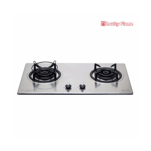 room_shop101 LUCKY FLAME เตาแก๊สแบบหน้าสเเตนเลส 2 หัวเตา รุ่น  LBS-932