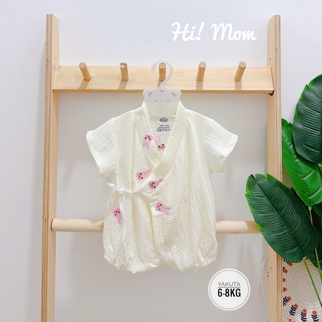 Yakuta Hi Mom Body Set สําหรับทารก 6-8กก. ผ้าคอตตอนสุดเท่ ms.happy