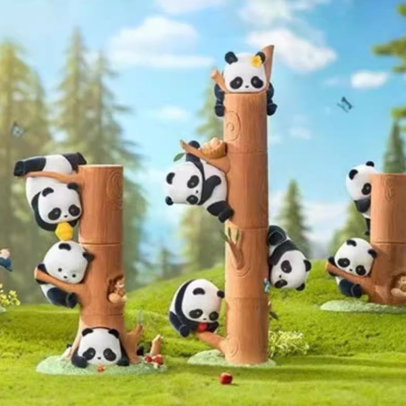 (พร้อมส่งจากไทย) Panda Roll Fruit Tree Climbing Series เช็คการ์ด ไม่แกะตัว พร้อมส่ง