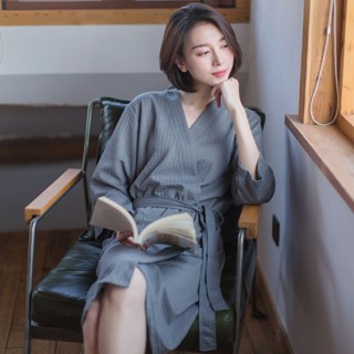 ผู้หญิง ชุดนอน ใหม่สไตล์ชุดนอนฤดูใบไม้ผลิฤดูร้อน ชุดบ้าน สีท…