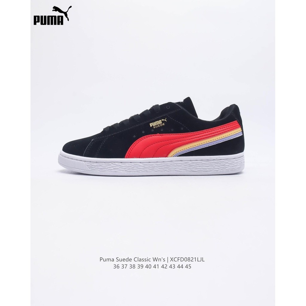 พูม่า PUMA Suede Classic Casual Sneakers - Iconic Style Enduring Comfort Celebrity-Favored รองเท้าบุรุษและสตรี รองเท้ากี